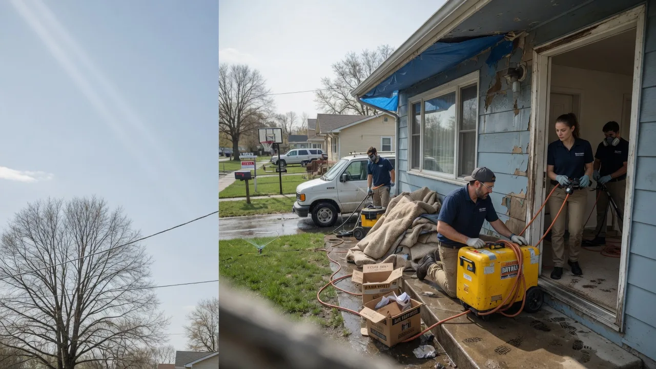 Basement Flood Cleanup in Piffard, NY near me